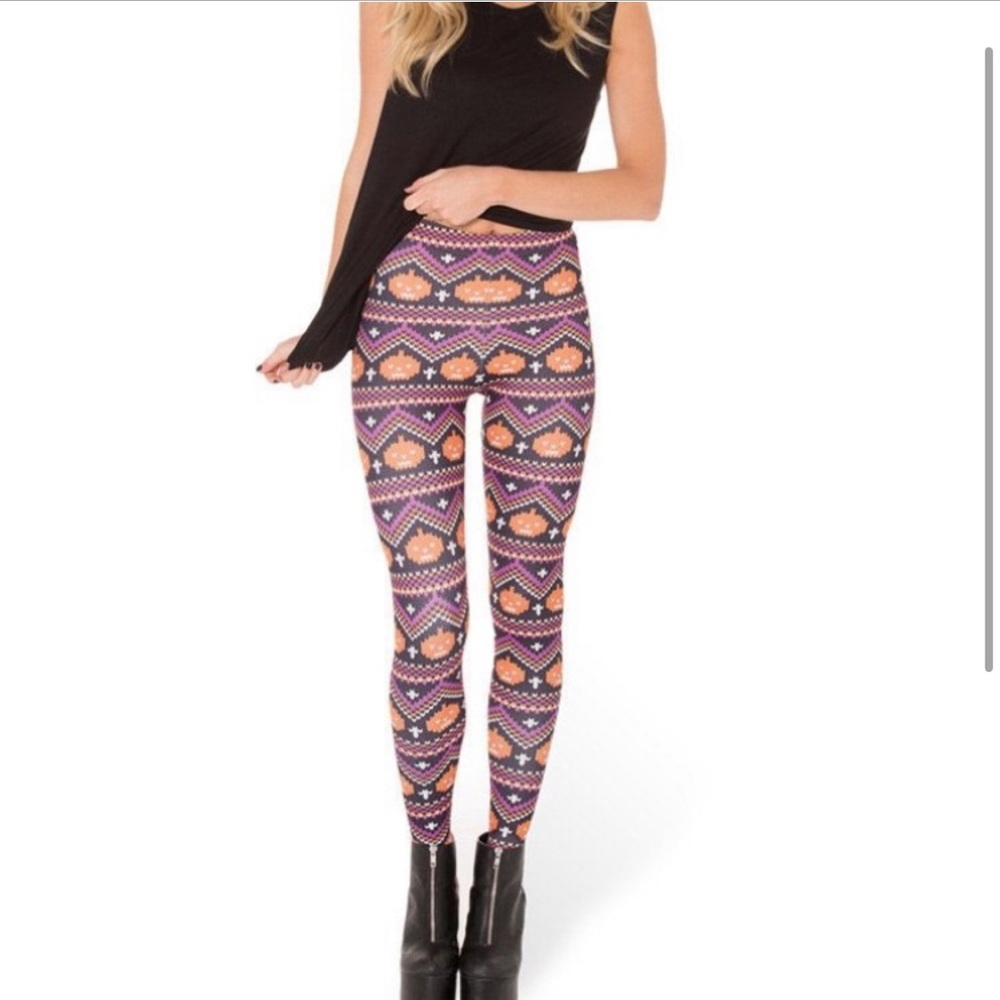 BLACKMILK Pumpkin Knit HWMF Leggings